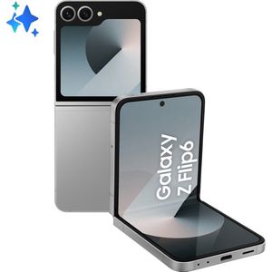 Samsung Galaxy Z Flip6 SM-F741B 17 cm (6,7 inch) Double SIM Android 14 5G USB Type-C 12 Go 512 Go 4000 mAh Argent