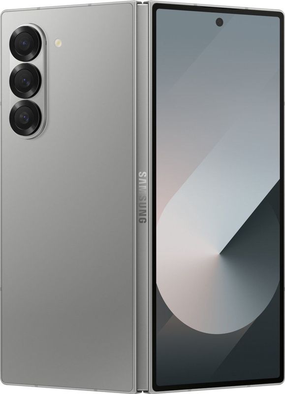 Samsung Galaxy Z Fold6 (512 GB, Zilveren Schaduw, 7.60", SIM + eSIM, 50 Mpx, 5G), Smartphone, Zilver