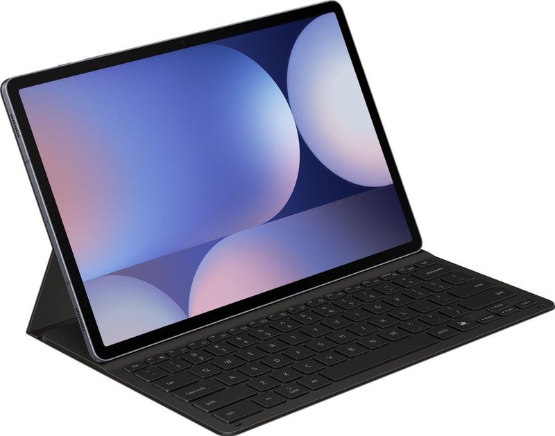 Originele Book Cover Keyboard Slim voor de Samsung Galaxy Tab S10 Plus / Tab S9 Plus / S9 FE Plus - Zwart