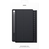 Originele Book Cover QWERTY Keyboard voor de Samsung Galaxy Tab S9 / Tab S9 FE - Zwart