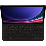 Originele Book Cover Keyboard Slim voor de Samsung Galaxy Tab S9 / Tab S10 FE / S9 FE - Zwart