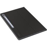 Samsung EF-DX920 - Toetsenbord en foliobehuizing (boekenkaft) - AI-toets - met touchpad - draadloos - POGO pin, Bluetooth - AZERTY - zwart toetsenbord, zwart behuizing - voor Galaxy Tab S10 Ultra, Tab S9 Ultra