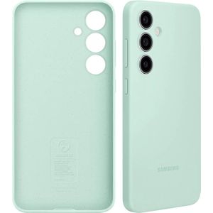 Samsung Silicone Case Geschikt voor Samsung Galaxy S24 FE Groen