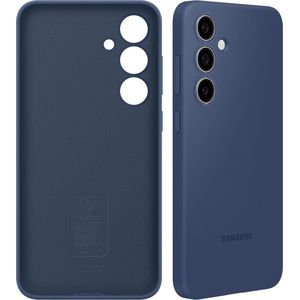 Samsung Silicone Case Geschikt voor Samsung Galaxy S24 FE Blauw