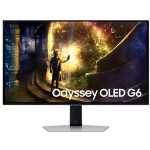 Samsung S27DG612S Monitor - Zilver - 27 Inch - 2560 x 1440 Pixels - OLED - 240Hz