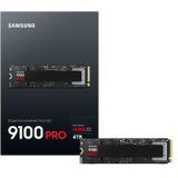 Samsung - 9100 PRO - Interne SSD - 4 TB - PCIe 5.0 - NVMe M.2