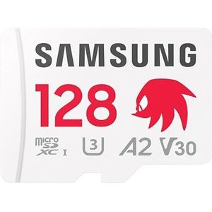Samsung Geheugen MB-MD128SA Sonic PRO Plus MicroSD-kaart voor gameconsole, Action Cam en drones van 128 GB, UHS-I U3, tot 180 MB/s
