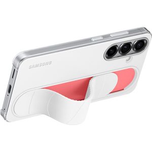 Samsung Galaxy S25 Hoesje Standing Grip Case Wit