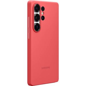 Samsung Galaxy S25 Ultra Hoesje Silicone Case Rood