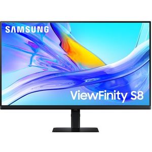 Samsung - Viewfinity S80UD - Monitor - Zwart - 32 inch - 3840 x 2160 Pixels - Ultra HD 4K
