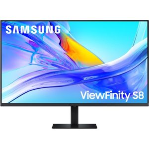 Samsung ViewFinity S8 S80UD - LED-Monitor - Met KVM-switch - 37"" - 4K UHD - USB-C 90W - VA-paneel - 350 cd/m² - 5 ms - 60 Hz - HDR10 - Zwart