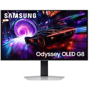 Samsung - G81SF - Beeldscherm - Zilver - 27 inch - 4K Ultra HD - OLED