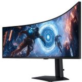 Samsung - G91F - Monitor - Zwart - 124,5 cm - Dual QHD - Gebogen