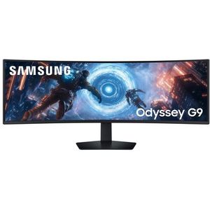 Samsung - G91F - Monitor - Zwart - 124,5 cm - Dual QHD - Gebogen