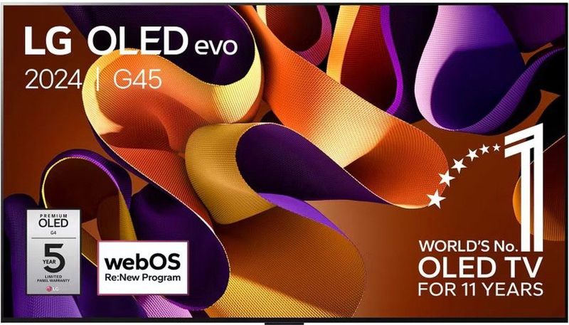 LG G4 OLEG45LW 55 inch 4K MLA OLED 2024