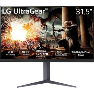 LG UltraGear 32GS75Q B QHD Gaming Monitor IPS 180 Hzinch