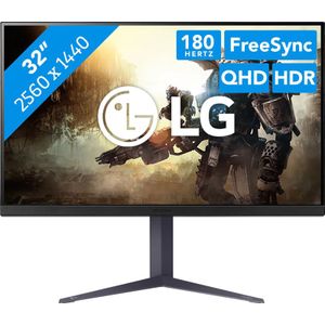 LG UltraGear 32GS85Q-B - QHD Nano IPS Gaming Monitor - 180hz - 32 inch