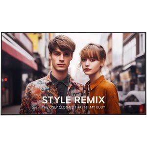 LG Bewegwijzering Dispaky 65' (3840 x 2160 Pixels, 65"), Digitale bewegwijzering, Zwart