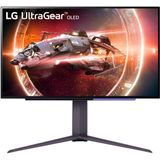 LG Electronics 27GS95QX-B.AEU UltraGear™ 27 inch (67,32 cm), 2560 x 1440, 16:9, 0,03 ms GTG, 40 Hz, HDR10, NVIDIA G-Sync™, AMD FreeSync™, zwart