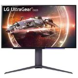 LG Electronics 27GS95QX-B.AEU UltraGear™ 27 inch (67,32 cm), 2560 x 1440, 16:9, 0,03 ms GTG, 40 Hz, HDR10, NVIDIA G-Sync™, AMD FreeSync™, zwart