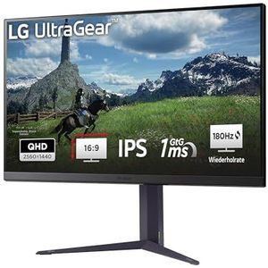 LG 32GS85QX-B computer monitor 81,3 cm (32 inch) 2560 x 1440 Pixels Zwart