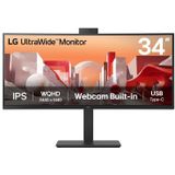 LG Electronics - 34BA85QE-B.AEU - Beeldscherm - Zwart - LCD - Wide Quad HD