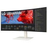 LG - 38BR85QC-W.AEU Monitor - Wit - 96,5 cm - UltraWide Quad HD+