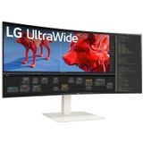 LG - 38BR85QC-W.AEU Monitor - Wit - 96,5 cm - UltraWide Quad HD+