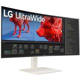 LG - 38BR85QC-W.AEU Monitor - Wit - 96,5 cm - UltraWide Quad HD+