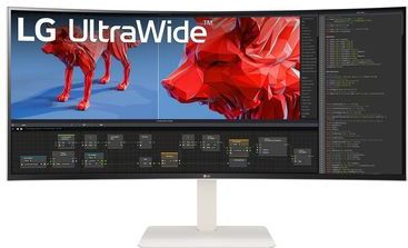 LG - 38BR85QC-W.AEU Monitor - Wit - 96,5 cm - UltraWide Quad HD+