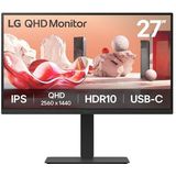 LG - 27BA75QB - Ledmonitor - QHD-resolutie - Ergonomisch Verstelbaar