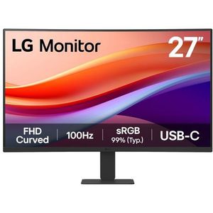Lg - 27U421A-B - 27 Inch Monitor - FHD - VA - LED - 100Hz - Zwart