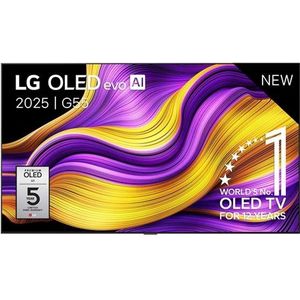 83 inch LG OLED evo AI G5 4K Smart TV 2025 - OLED83G55LW