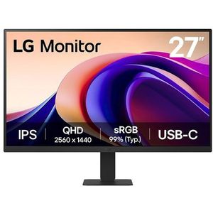 Lg 27u631a - 27 Inch QHD IPS Monitor - Zwart - LED - 100Hz