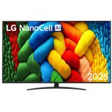 LG - 65NANO81A6A - LED-TV - Zwart - NanoCell - 4K - Smart