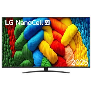 LG - 65NANO81A6A - LED-TV - Zwart - NanoCell - 4K - Smart