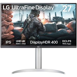 LG 27UP650-W - Monitor - Zwart - 27 inch - 4K Ultra HD - IPS-paneel
