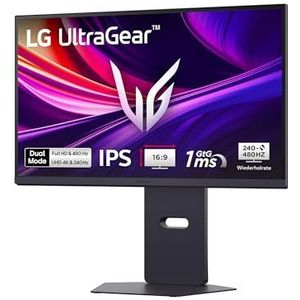 LG Ultragear™ 27G850A-B 27 inch gaming PC monitor - IPS-paneel UHD-resolutie (3840 x 2160), 1ms 240Hz, DisplayHDR™ 600, DCI-P3 99% (CIE1976), FreeSync Premium Pro, G-Sync compatibel