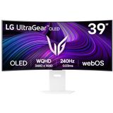 LG - 39GX90SA-W - Curved Ultrawide Gaming Monitor - 240Hz - USB-C - Smart LG WebOS