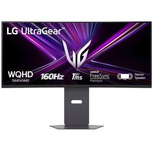 LG - UltraGear 34GR65W-B - Monitor - Zwart - 34 inch - UWQHD - 180Hz