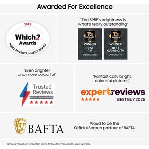 Samsung QE55S95F - OLED-TV - 55 inch - 4K UHD - Smart TV - Zwart