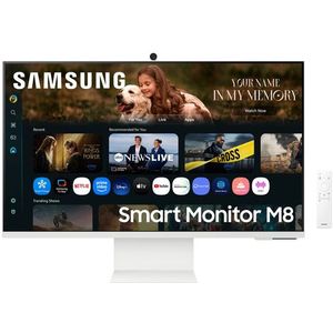 Samsung M8 M80F computer monitor 81,3 cm (32") 3840 x 2160 Pixels 4K Ultra HD LCD Wit