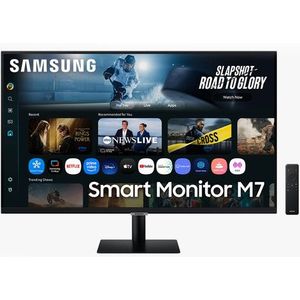 Samsung - M70F - Computer Monitor - Zwart - 81,3 cm (32 inch) - 4K Ultra HD