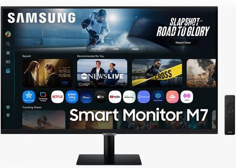 Samsung - M70F - Computer Monitor - Zwart - 81,3 cm (32 inch) - 4K Ultra HD