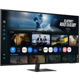 Samsung - M70F - Smart Monitor - 43 inch - 4K UHD - Zwart