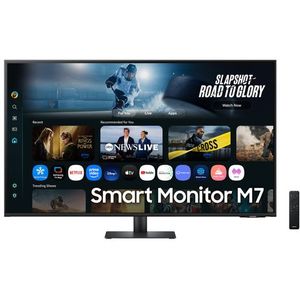 Samsung - M70F - Smart Monitor - 43 inch - 4K UHD - Zwart