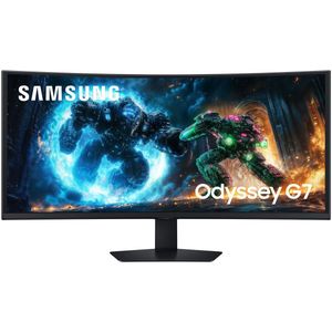 Samsung Odyssey G7 G75F - Monitor - Zwart - 5120 x 2160 pixels - 40 inch