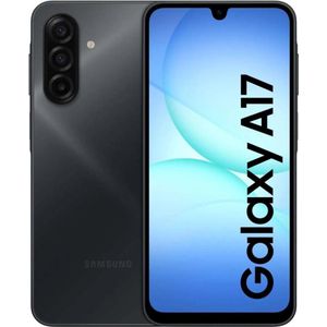Samsung A17 - Smartphone - Zwart - 128 GB - EU-stekker