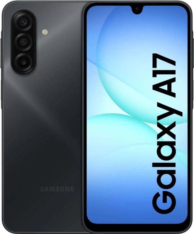 Samsung A17 - Smartphone - Zwart - 128 GB - EU-stekker