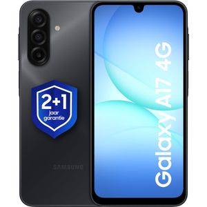 Samsung Galaxy A17 4G - Zwart - 128GB - Mobiele Telefoon
